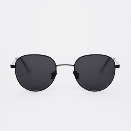 Rio Black - Solid Grey Lens by Monokel Eyewear