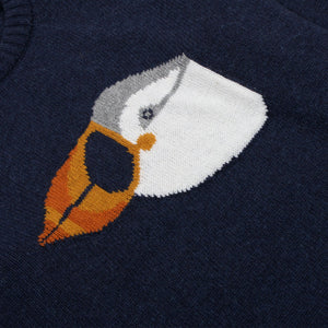 Drop Shoulder Knit - Puffin by Far Afield