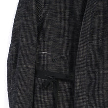 Load image into Gallery viewer, Folke Scarecrow&#39;s Jacket - Black Hemp by Hansen Garments