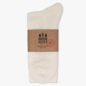 Solid Socks Natural 2-pack by Hemen Biarritz