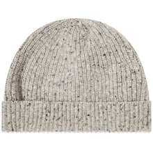 Load image into Gallery viewer, Donegal Ribbed Beanie - Porridge