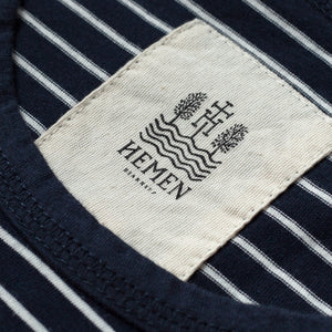 Dani Sailor Stripe Marine Natural by Hemen Biarritz