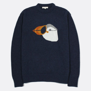 Drop Shoulder Knit - Puffin by Far Afield