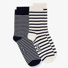 Load image into Gallery viewer, Striped Socks 2-pack by Hemen Biarritz