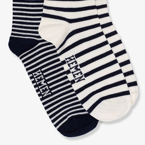 Striped Socks 2-pack by Hemen Biarritz