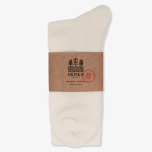 Load image into Gallery viewer, Solid Socks Natural 2-pack by Hemen Biarritz