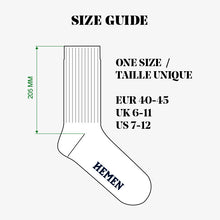 Load image into Gallery viewer, Solid Socks Natural 2-pack by Hemen Biarritz
