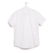 Load image into Gallery viewer, Jonny Short Sleeve Shirt - White Dobby by Hansen Garments