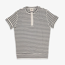 Load image into Gallery viewer, Luzien Breton Stripe Natural Marine by Hemen Biarritz