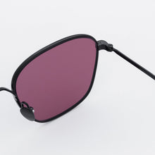 Load image into Gallery viewer, Otis Black - Pink solid lens by Monokel Eyewear