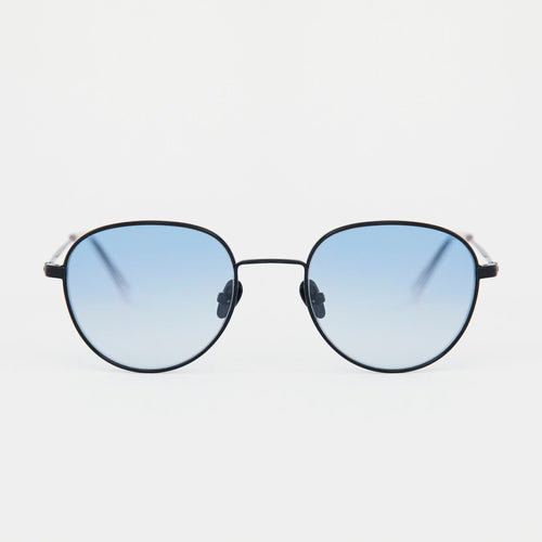 Rio Black - Gradient Blue Lens by Monokel Eyewear