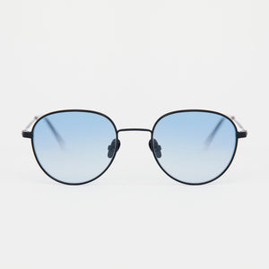 Rio Black - Gradient Blue Lens by Monokel Eyewear