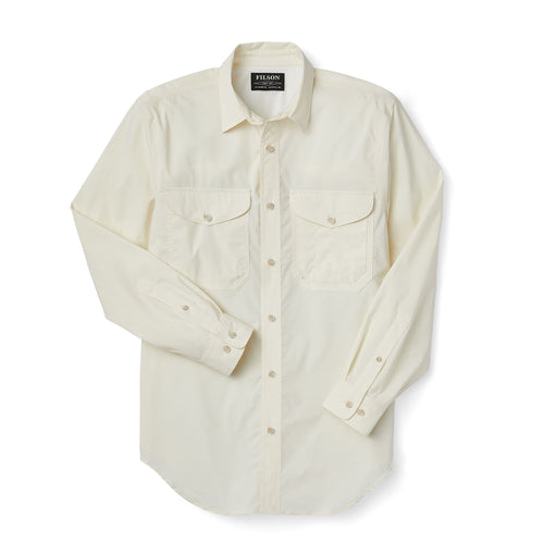 Twin Lakes Sport Shirt - Off White by Filson